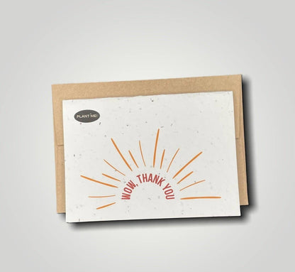 ‘Wow Thank You’ Card