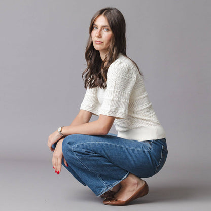 Organic Bell Sleeve Sweater