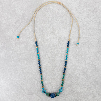 Beaded Tagua Necklace