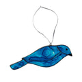 Glass Bluebird Ornament
