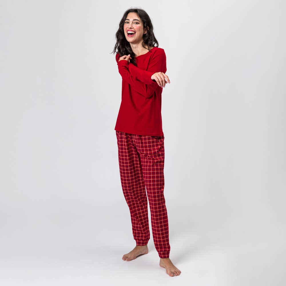 Organic Cotton Women’s Christmas Pajamas