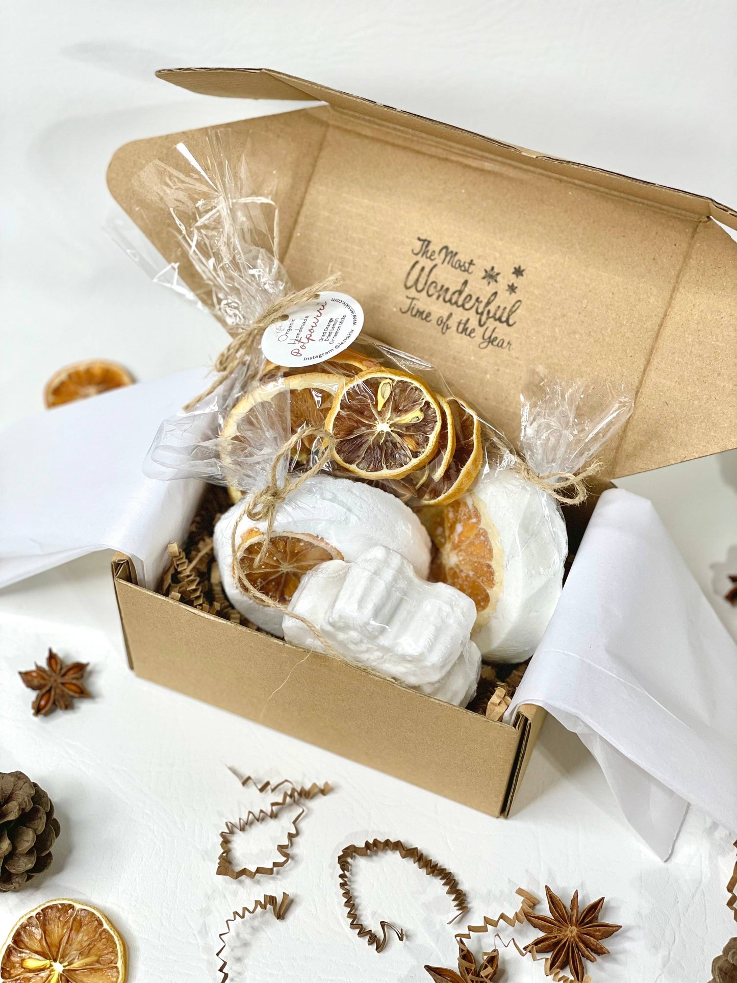 Organic Citrus Spa Gift Box