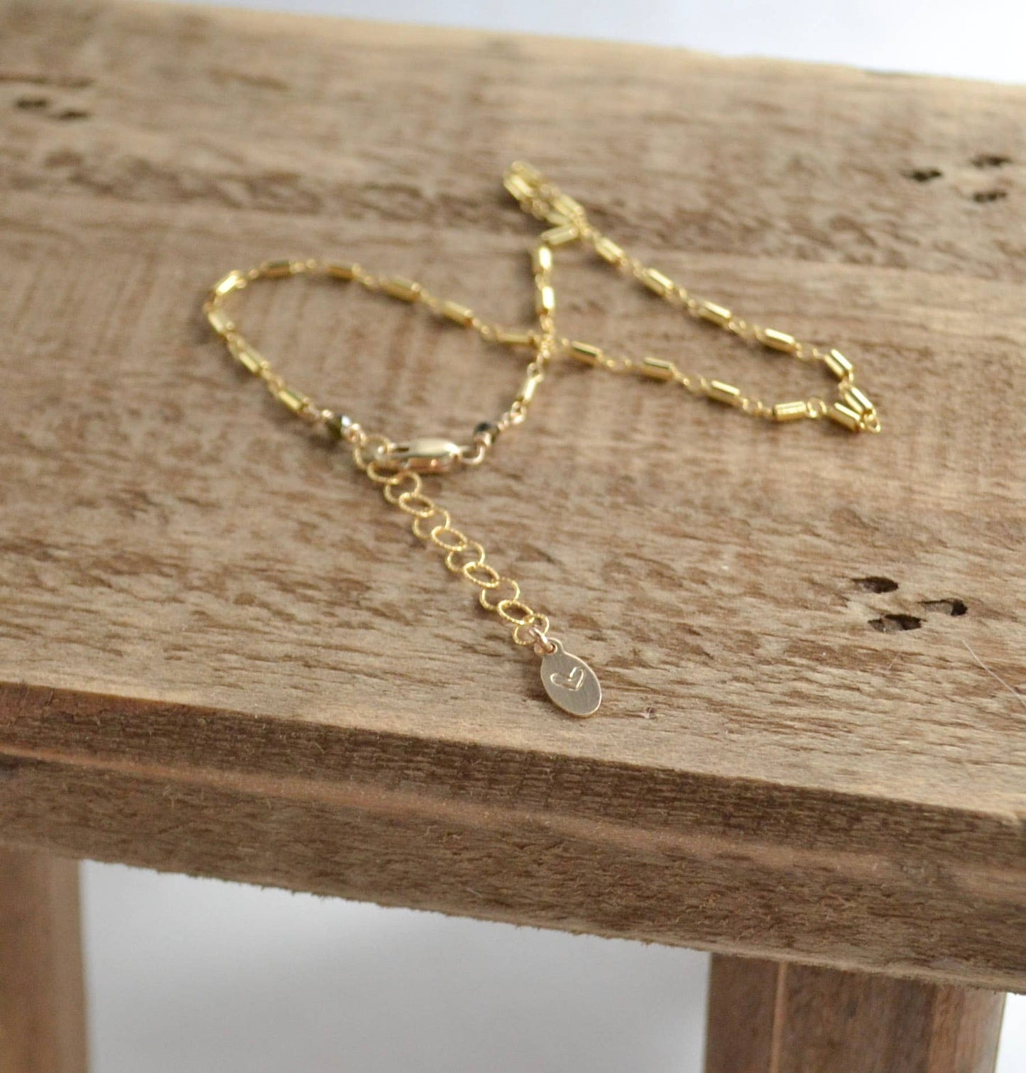 Gold Charm Anklet