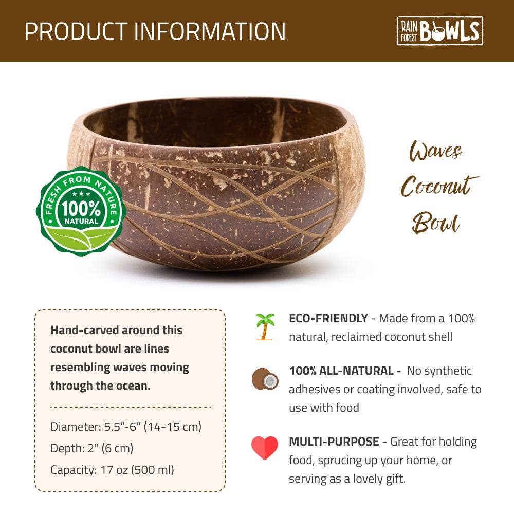 Eco-friendly Coconut Bowls