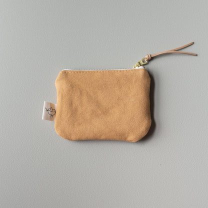 Organic Cotton Canvas Coin Purse