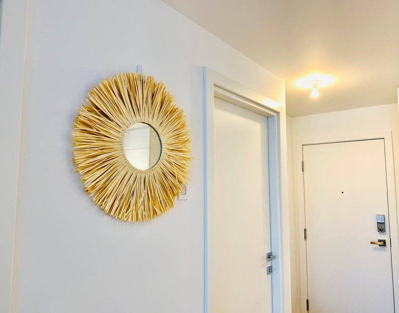 Natural Grass Sun Mirror