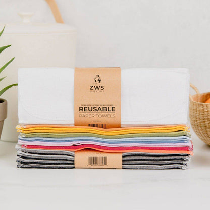 12 Pack Reusable Paper Towels