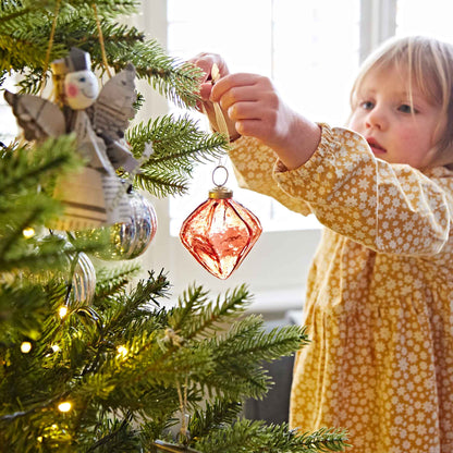 Recycled Glass Holiday Baubles
