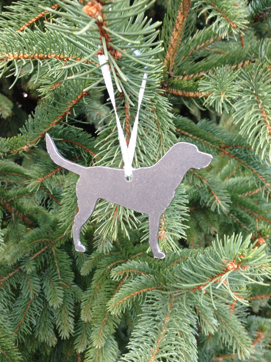 Metal Labrador Retriever Ornament