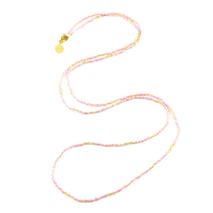 Blush/Gold Necklace