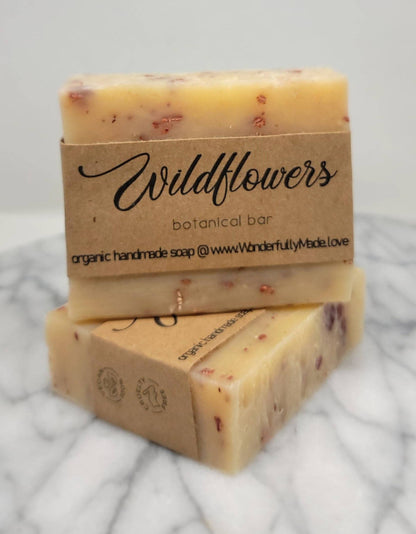 Organic Wildflower Botanical Soap